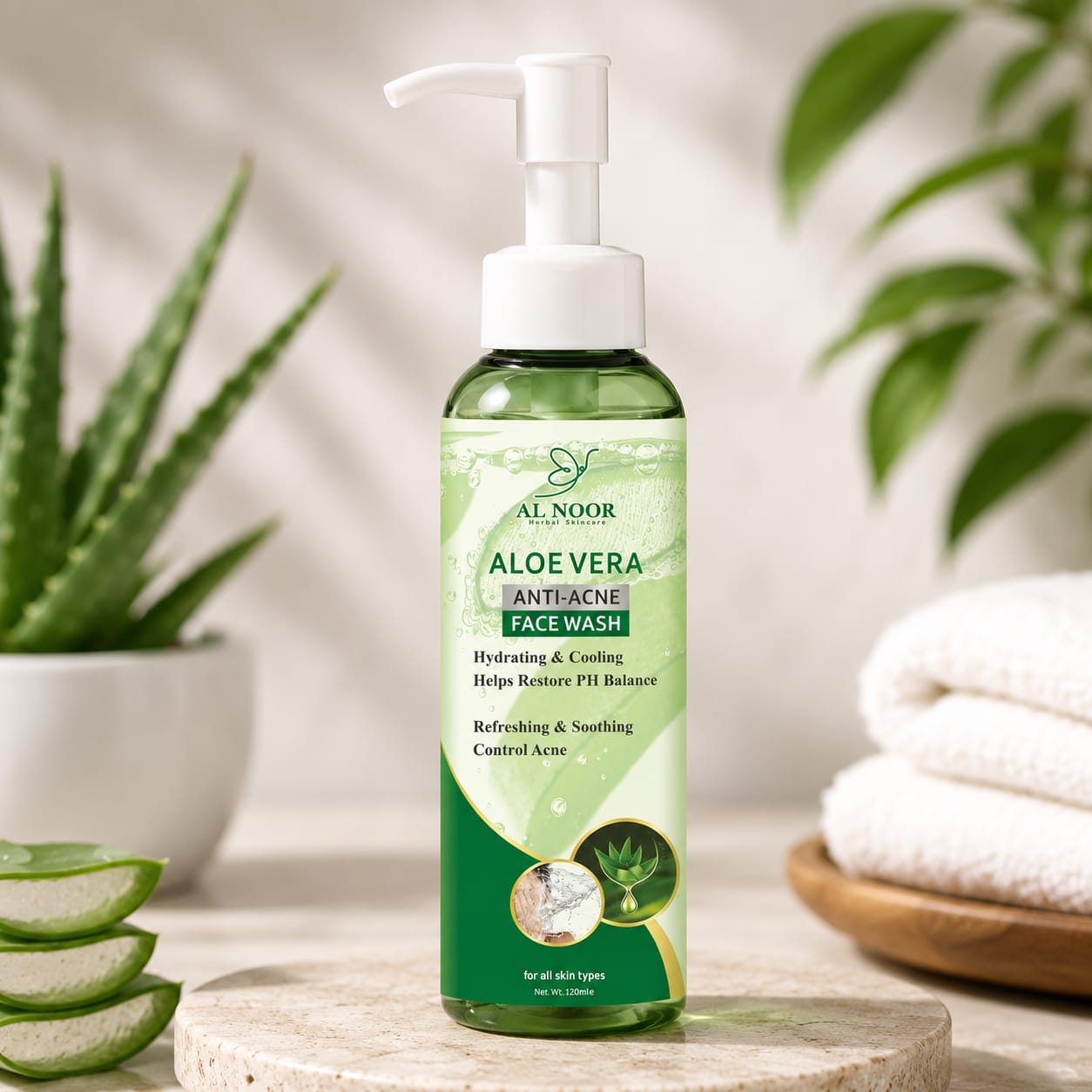 Alnoor Herbal Anti Acne Face Wash