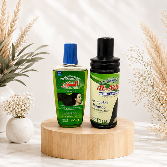 Alnoor herbal oil shampoo