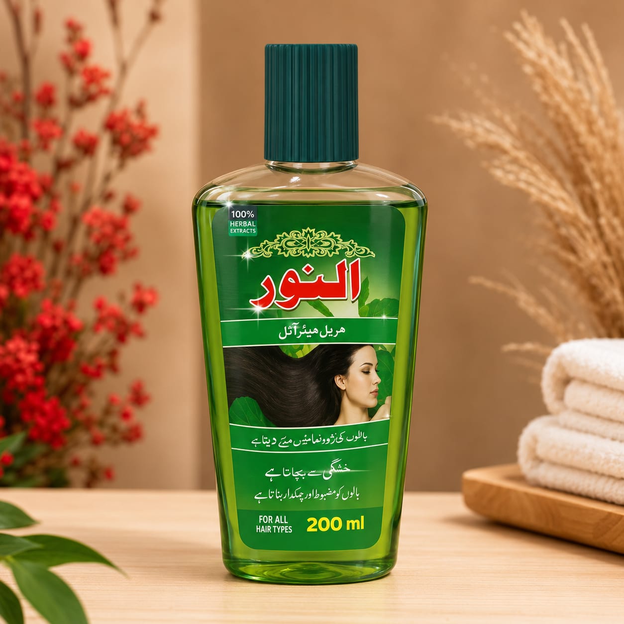 Alnoor Herbal Oil Deal - 2 Bottles