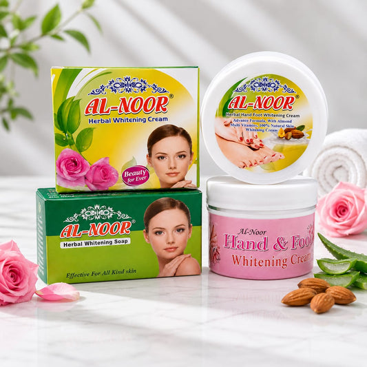 Alnoor Herbal Zafrani Face & Hands Feet Whitening Deal